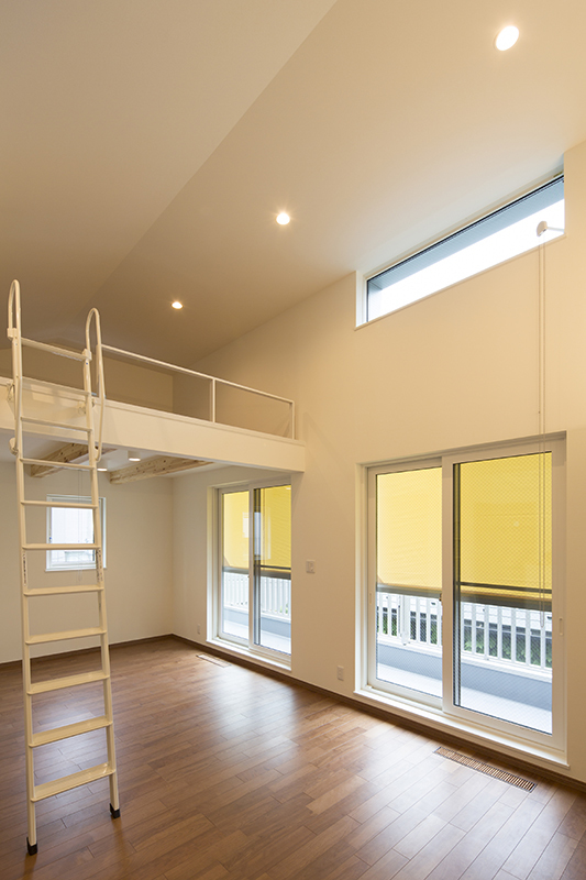 狭小住宅の大開口